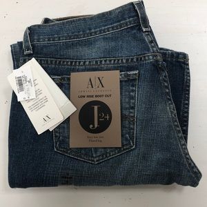 A R M A N I E X C H A N G E * NWT Boot Cut Jeans